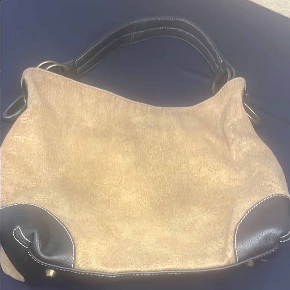 Braciano  Tan and Dark Brown Women's Bag